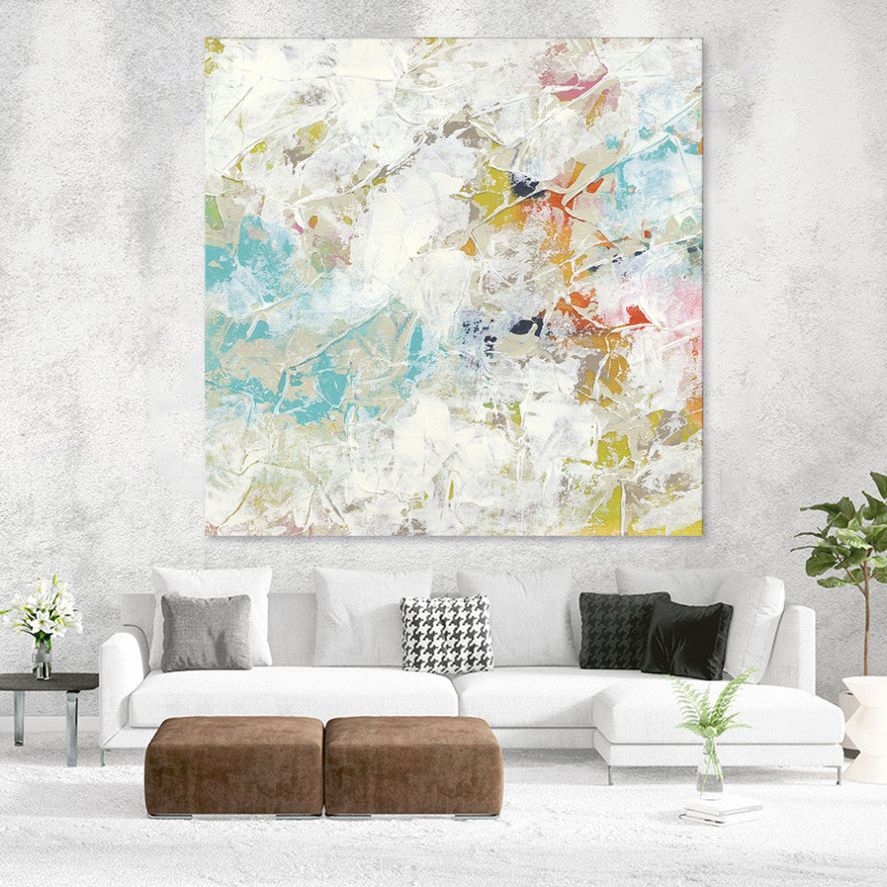"Frost II" Fine Art Giant Canvas Print, 84"x84"