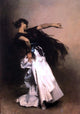 John Singer Sargent Spanish Dancer, 18"x27" Wall Decal