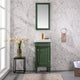 Legion Furniture 18" Vogue Green Sink Vanity