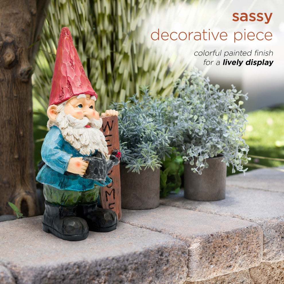 Gnome 'Welcome' Statue