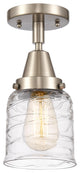 Innovations 447-1C-SN-G513 1-Light Flush Mount, Brushed Satin Nickel