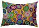 Modern Leaf Pile Accent Pillow
