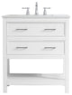 Elegant VF19030WH 30"Single Bathroom Vanity, White