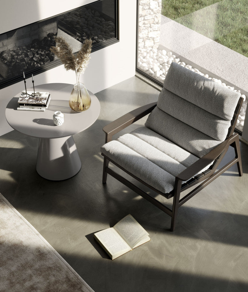 Sullivan Side Table, Glossy Chateau Gray
