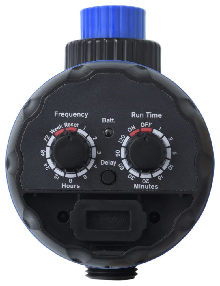 Vidaxl Single Outlet Water Timer With Ball Valves