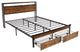 Gewnee Queen Size Metal Platform Bed Frame