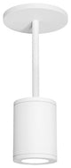 Tube Architectural 1 Light Pendant, White