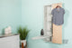 Premium Fixed Position Non-Electric Ironing Center, Flat Maple Veneer Door