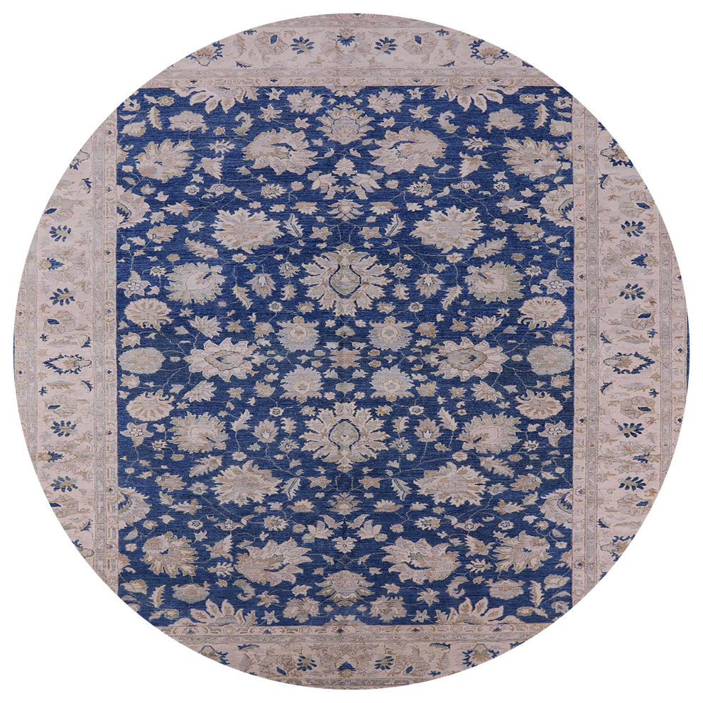 Ahgly Company Indoor Round Mid-Century Modern Area Rugs, 3' Round