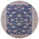 Ahgly Company Indoor Round Mid-Century Modern Area Rugs, 3' Round