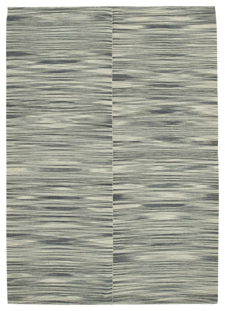 Rug N Carpet - Handmade Turkish 6' 9'' x 9' 6'' Flatweave Wool Kilim Rug