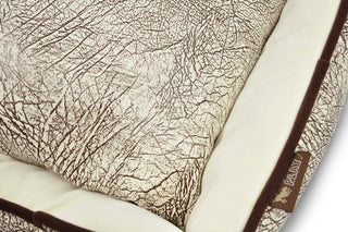 Lounge Bed Savannah, Grey, Medium