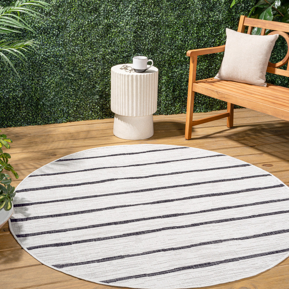 Colonia Berber Stripe Indoor/Outdoor Area Rug