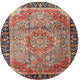 Ahgly Company Indoor Round Traditional Area Rugs, 3' Round