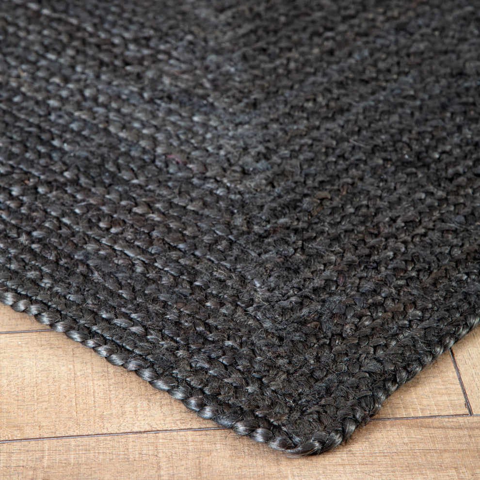5'x8' Kerala Gray Jute Rug