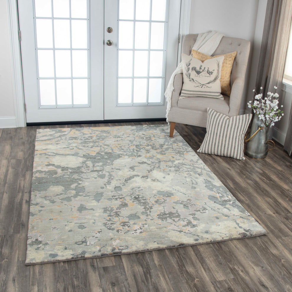 Rizzy Home IMP104 Impressions Area Rug 8'x10' Gray