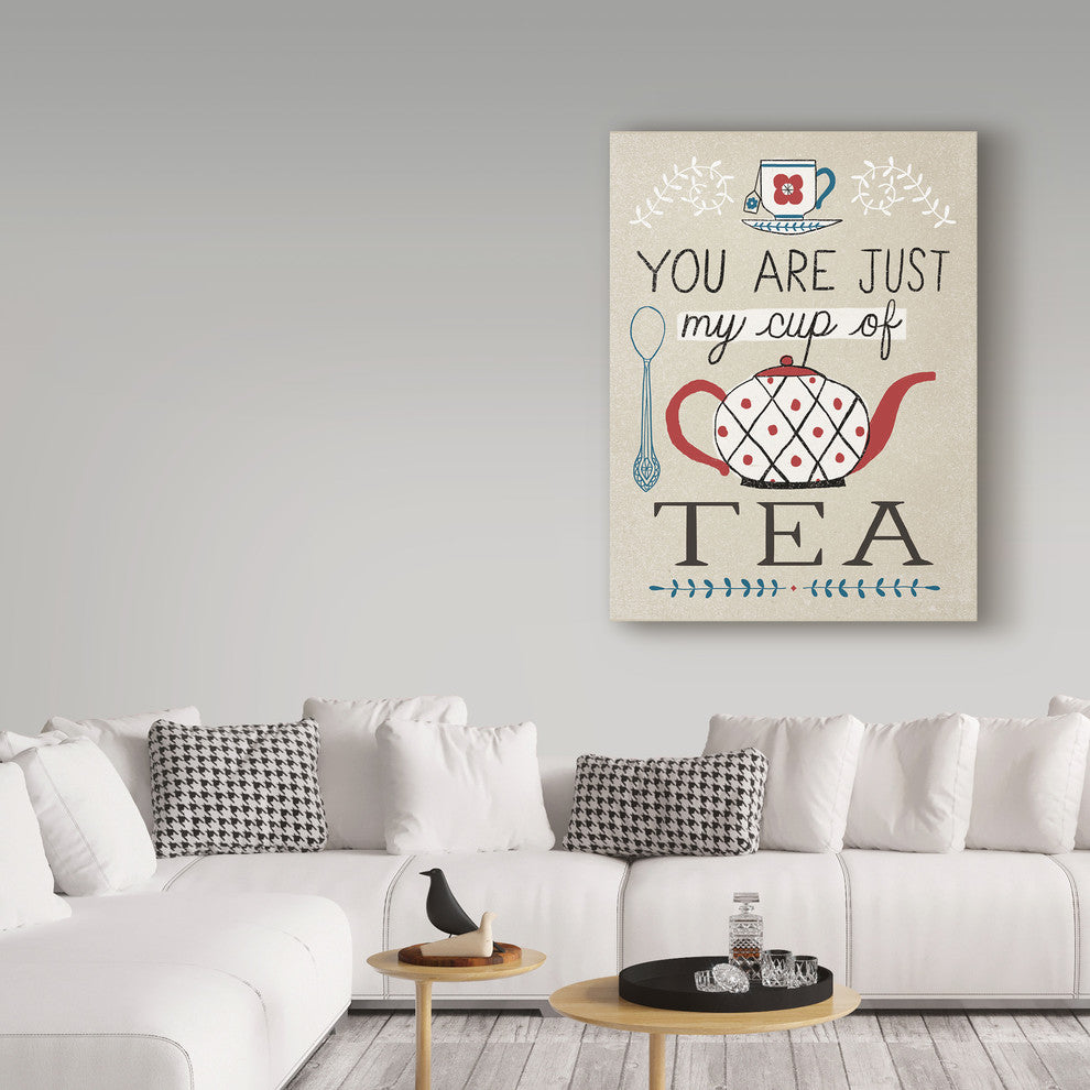 Oliver Towne ''Cup Of Tea'' Canvas Art, 14"x19"