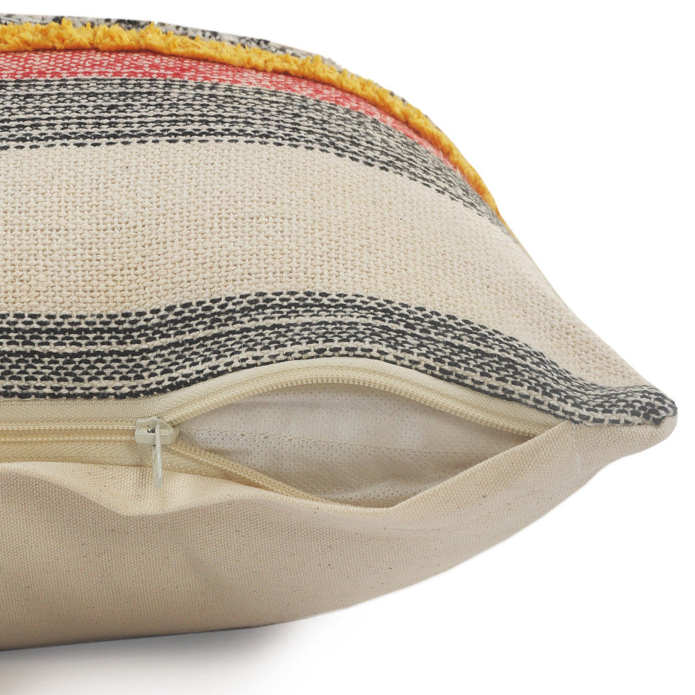 Multi-Lined Throw Pillow