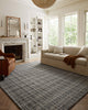 Chris Loves Julia x Loloi Polly Graphite / Pebble 8'-6" x 11'-6" Area Rug