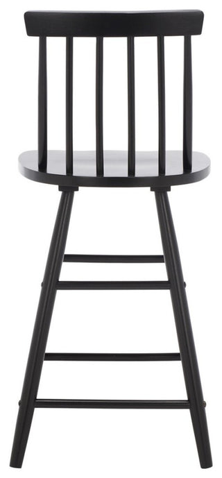 Safavieh May Wood Counter Stool, Black