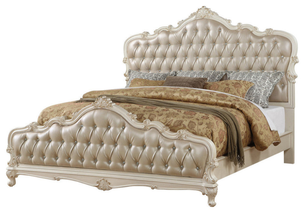 Chantelle Tufted Bed, Eastern King