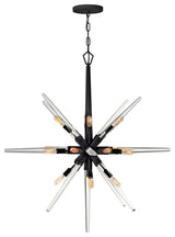 Ariel Large Orb Pendant, Black