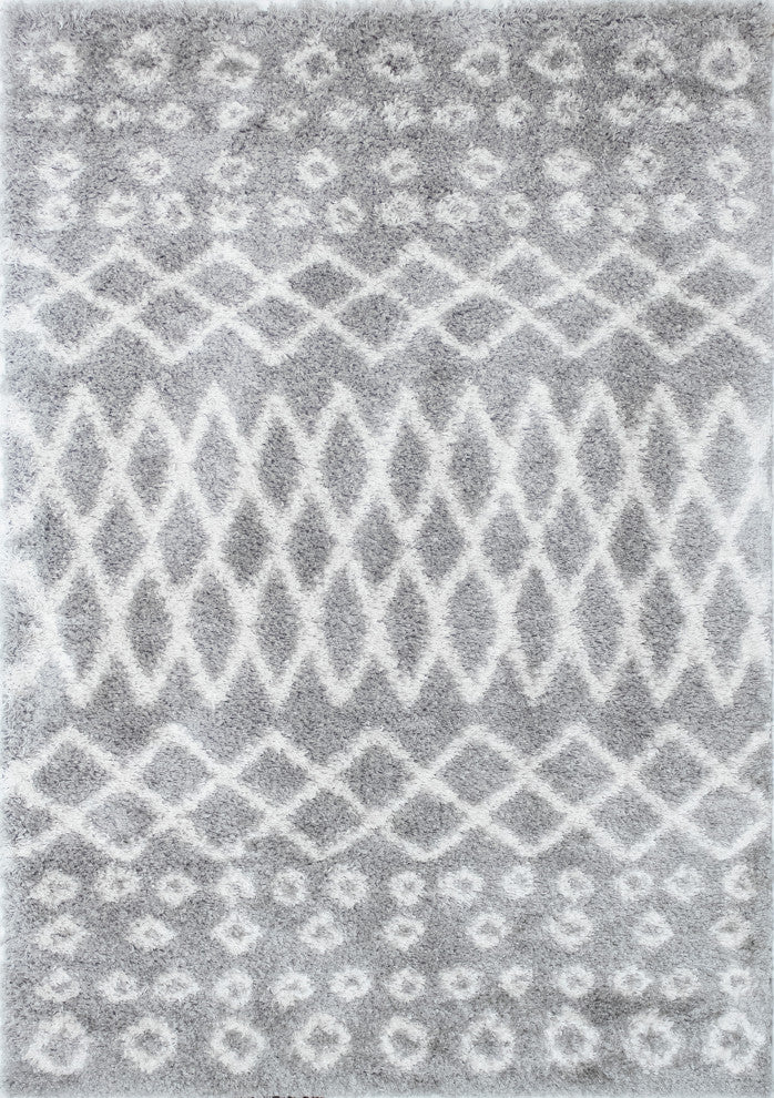 Noori Rug Shag Roy Silver/Ivory Rug