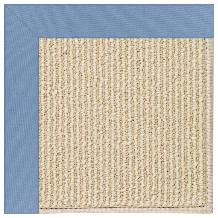 Capel Zoe-Beach Sisal Medium Blue 2009_437 Machine Tufted Rugs - 5' X 8' Rectang