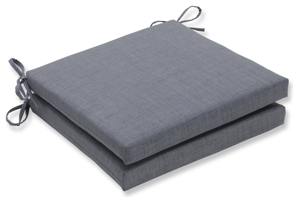 Rave Graphite Oversized Seat Cushion Set, Set of 2