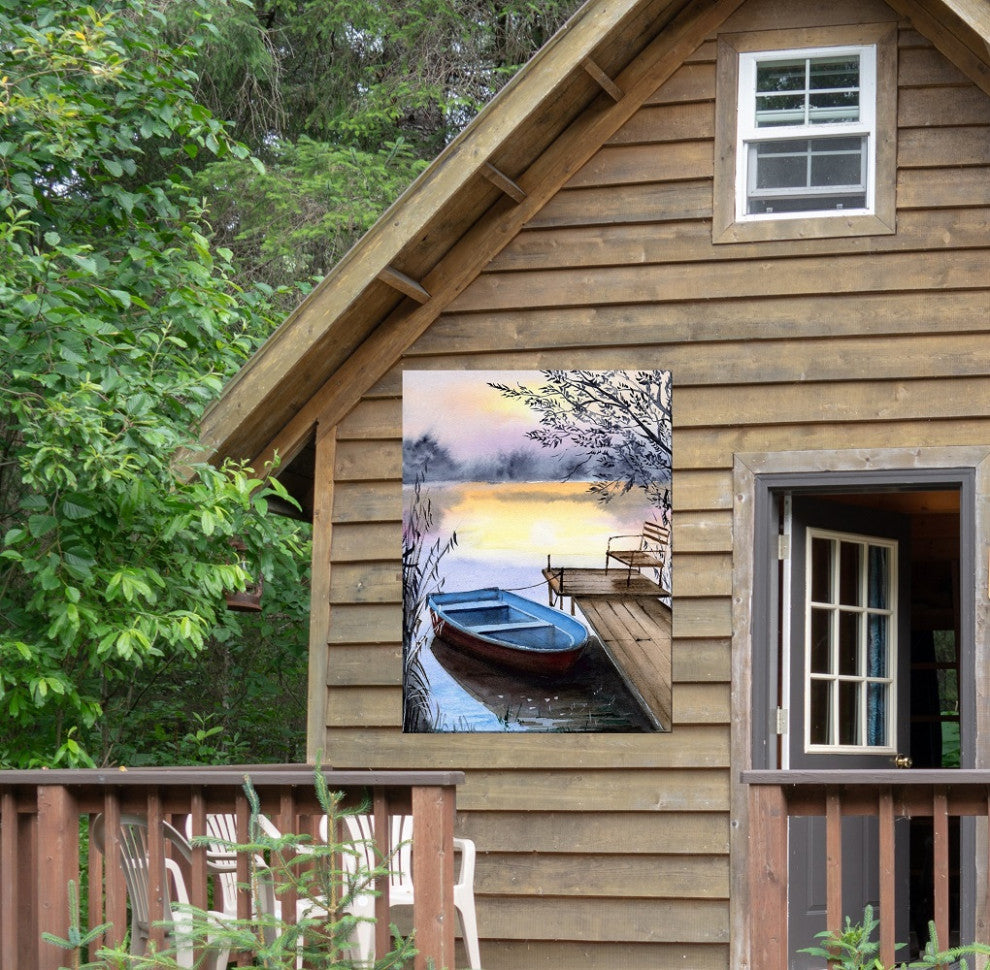 Done for the Day Outdoor Art, 30"x40"
