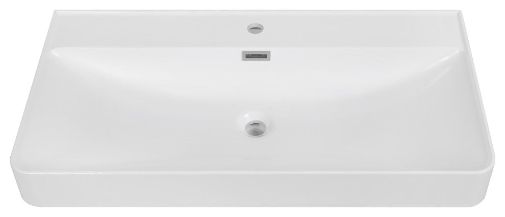 35" Solid Surface Resin Streamline K-1711-35 Vanity Top