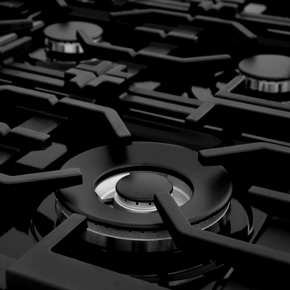 ZLINE 36" Gas Stovetop in Fingerprint Resistant Stainless Steel and Griddle