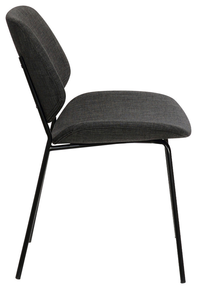 Quest Charcoal Dining Accent Chair