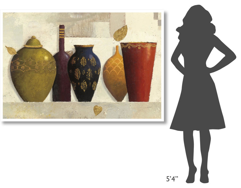 "Jeweled Vessels" Digital Paper Print by James Wiens, 62"x42"