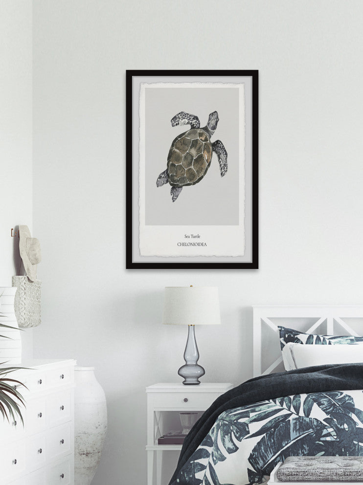"Chelonioidea" Framed Painting Print, 16x24