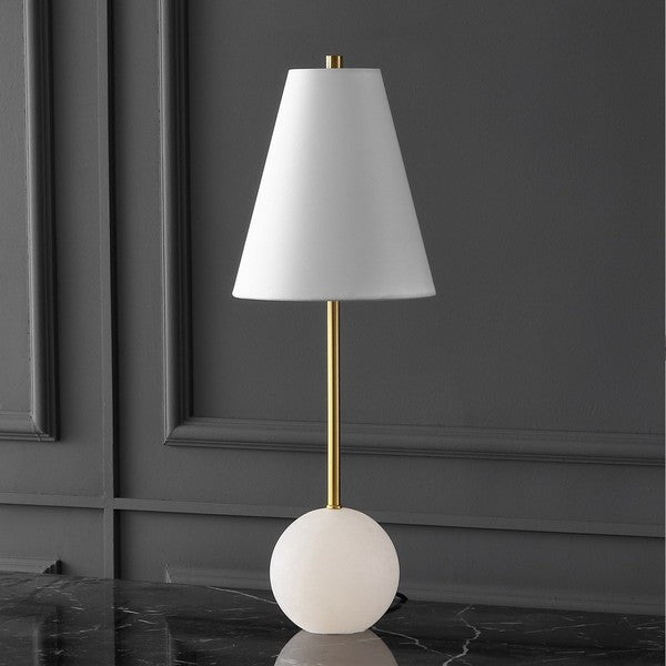 Safavieh Couture Genesis Alabaster Table Lamp Gold / White