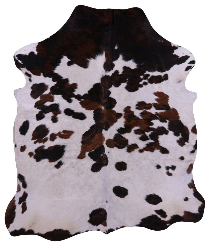 7' 2" X 6' 3" Natural Cowhide Rug C2306