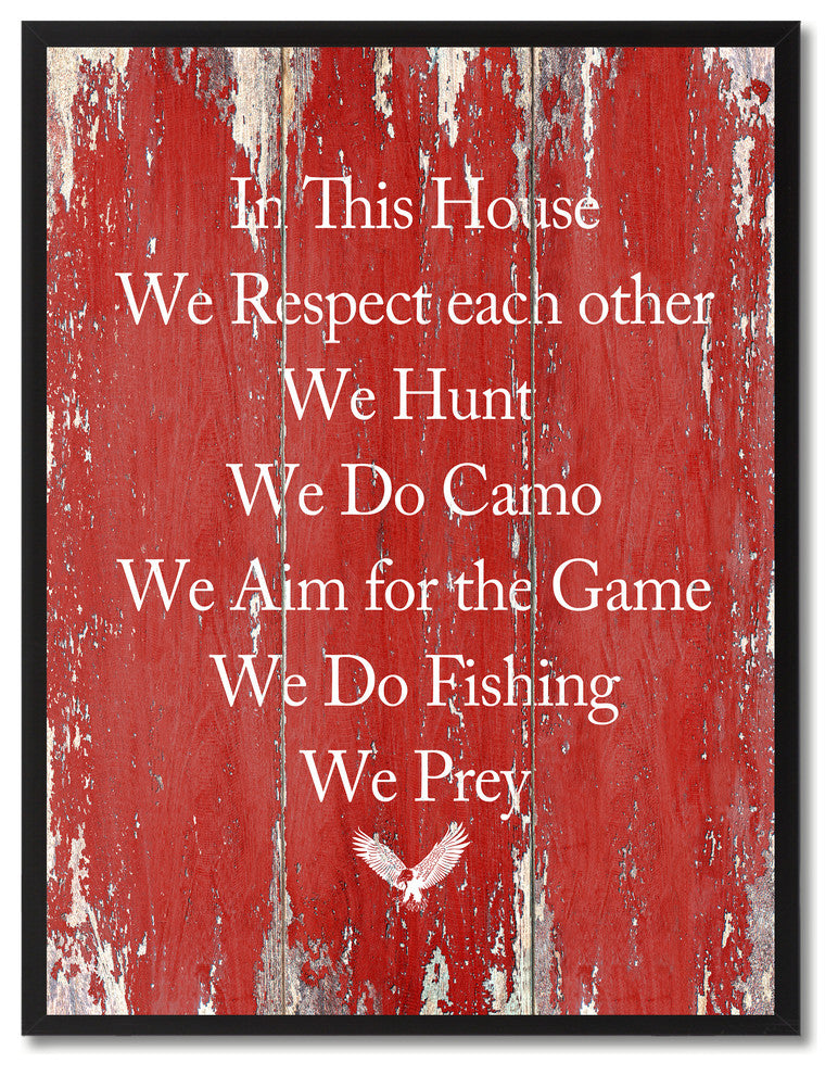 We Respect Each Other Inspirational, Canvas, Picture Frame, 28"X37"
