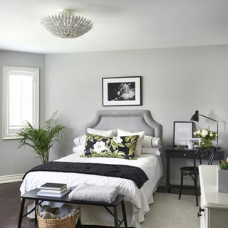 Crystorama Lighting Group 517 Broche 25"W 6 Light Chandelier - Matte White