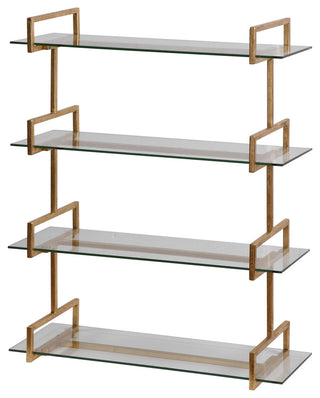 Uttermost Auley Gold Wall Shelf