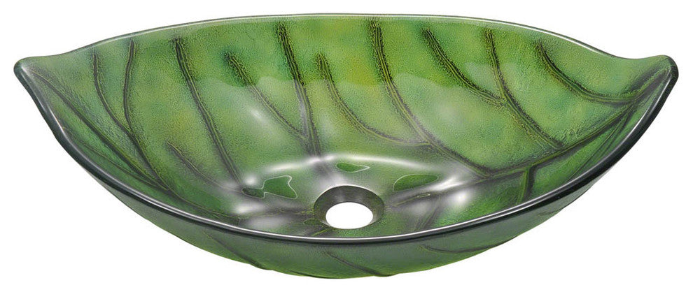 P906 Colored Glass Vessel Sink