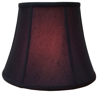 Royal Designs Modified Bell Lampshade, Black, 6.5x10x8.5, Washer