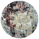 Ahgly Company Indoor Round Mid-Century Modern Area Rugs, 5' Round