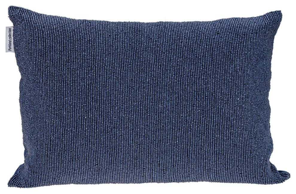 Parkland Collection Aster Blue Throw Pillow
