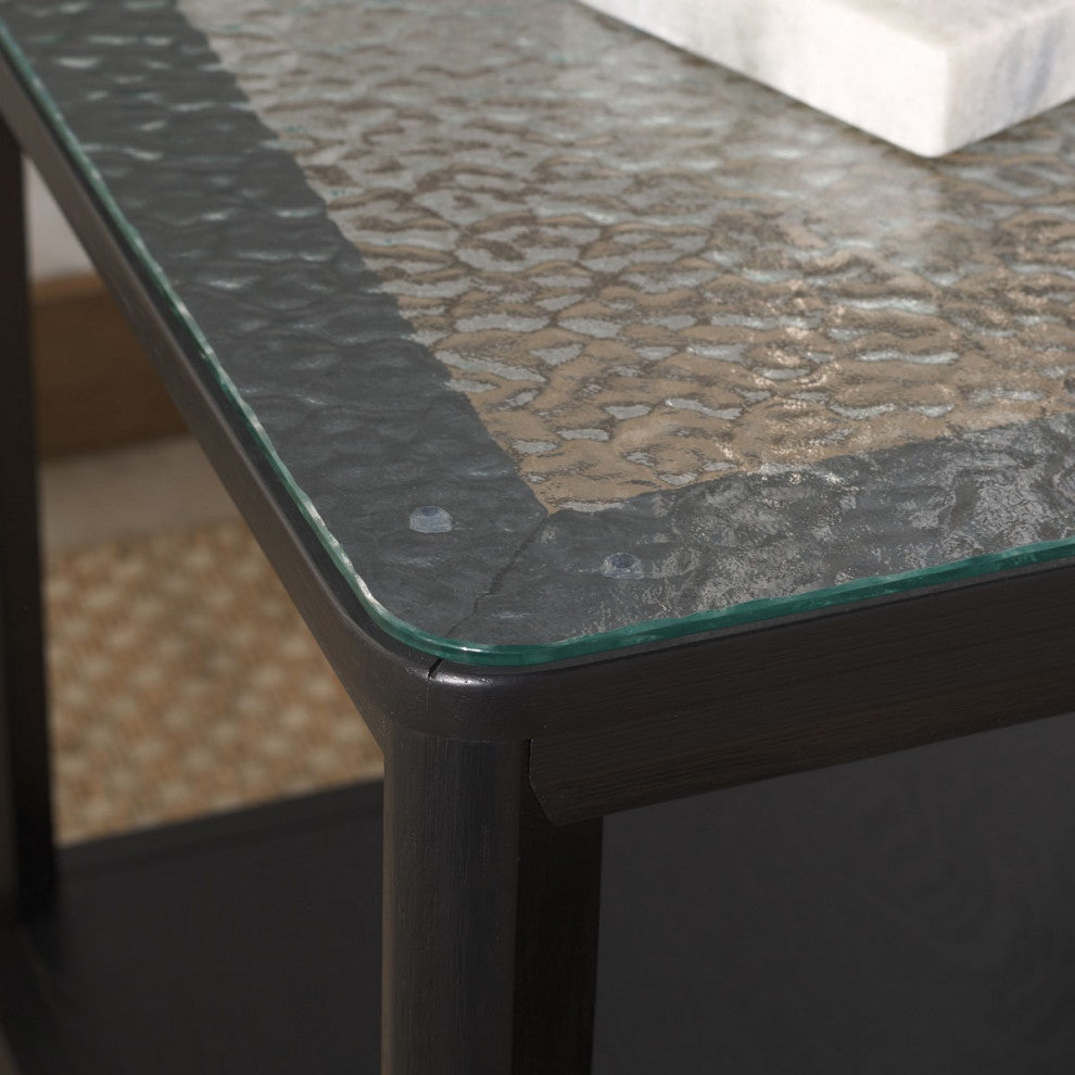 Safavieh Couture Benecarlo Glass Top Accent Table