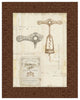 "Fancy Corkscrew II Border" Digital Paper Print by Daphne Brissonnet, 24"x30"