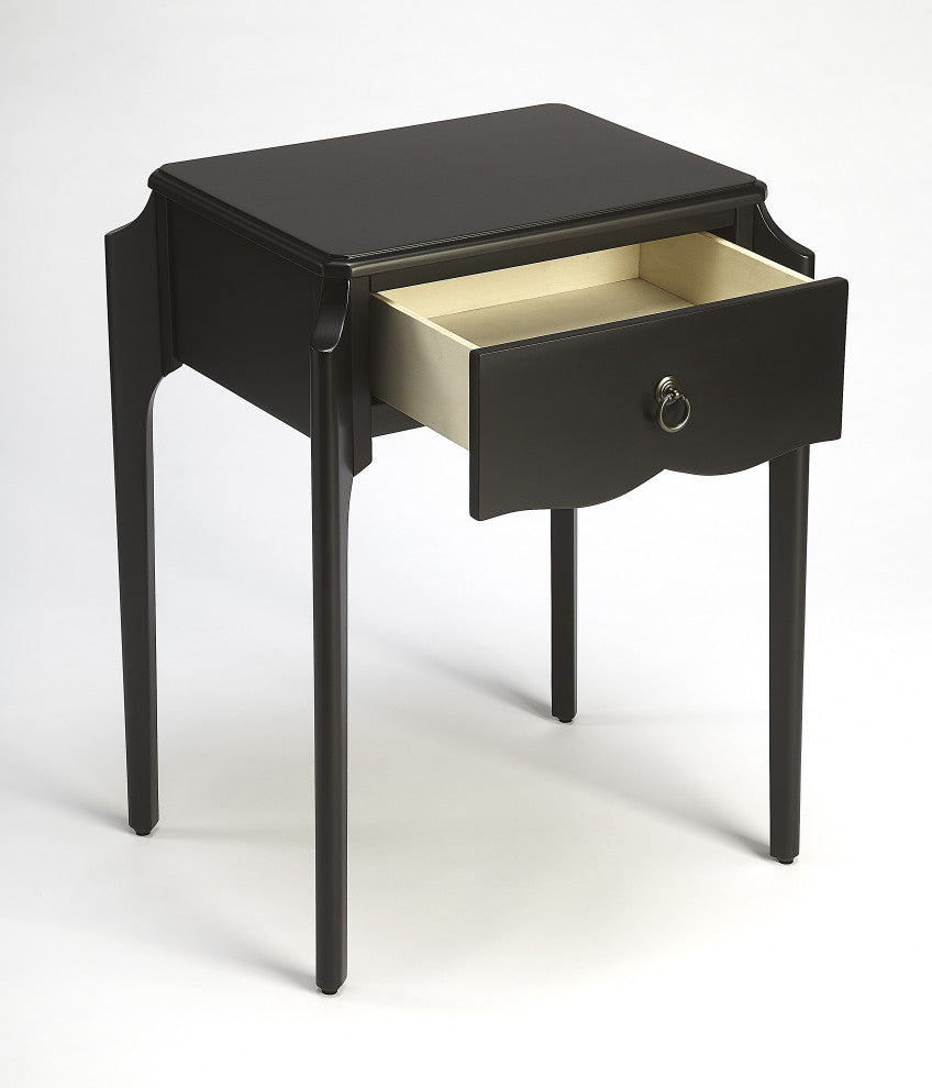 Wilshire Nightstand, Black