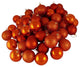 60 Piece Burnt Orange Shatterproof 4-Finish Christmas Ball Ornaments 2.5" 60mm