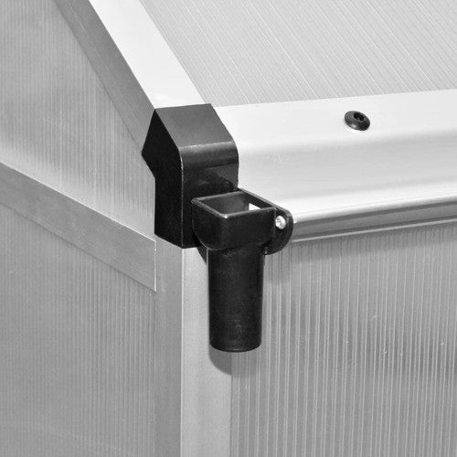 vidaXL Greenhouse Outdoor Grow House Green House with Base Frame Aluminum