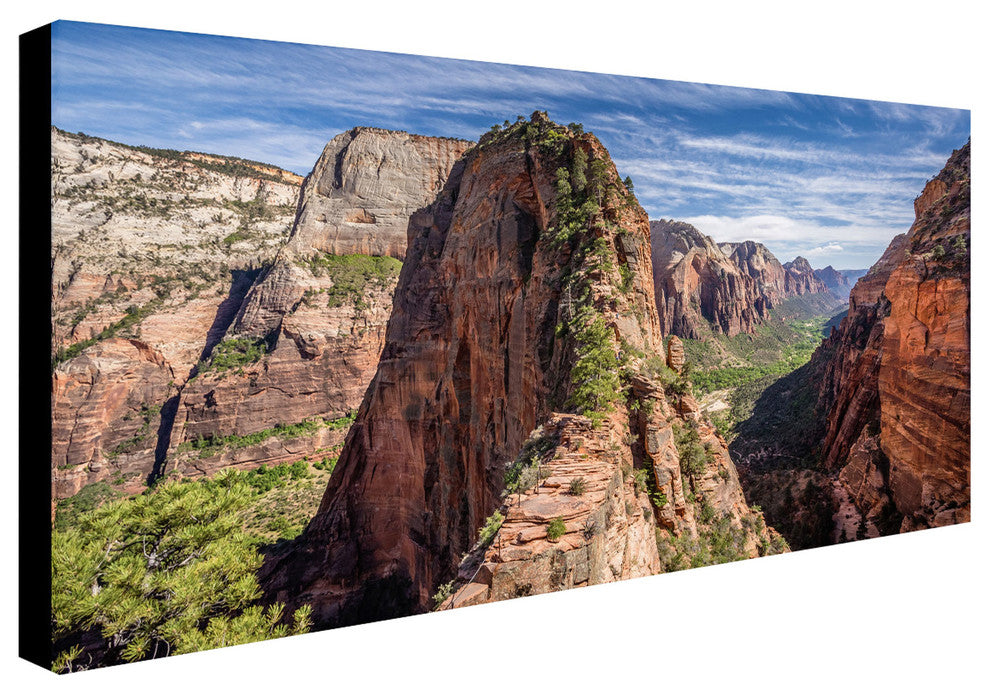 'Angels Landing' Canvas Art by Pierre Leclerc